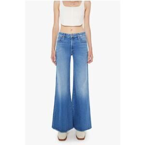 MOTHER Blue Flare & Wide Leg Jeans